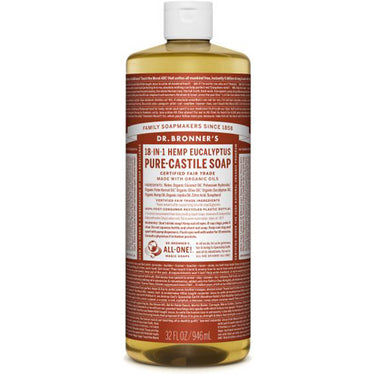Pure Castile Liquid Soap - Eucalyptus - Dr Bronners